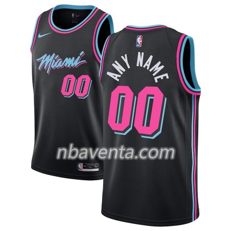Camiseta Hombre Miami Heat Personalizadas 2018-19 Nike City Edition Negro Swingman Camiseta Hombre Miami Heat Personalizadas 2018-19 Nike City Edition Negro Swingman